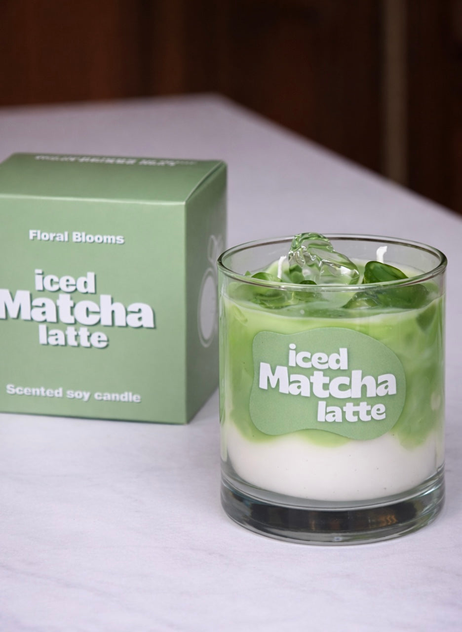 Iced Matcha Latte Candle