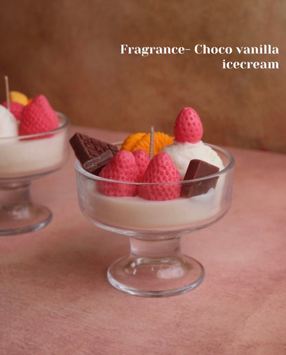 Ice cream candle