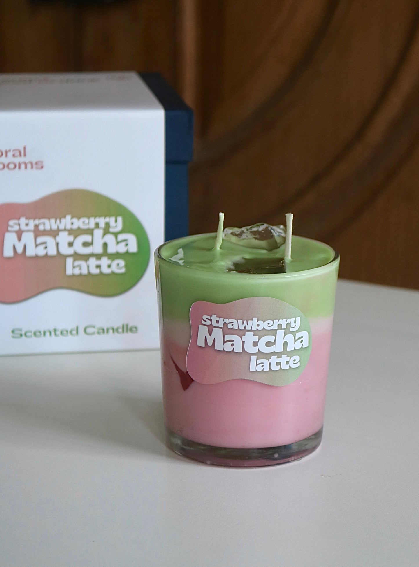 Strawberry Matcha Latte Candle