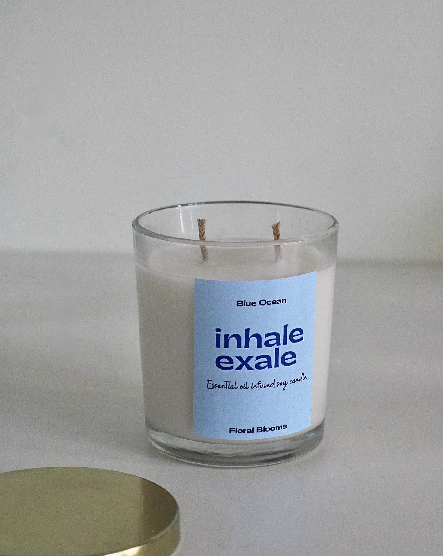 Blue ocean Room Spray & Candle Set