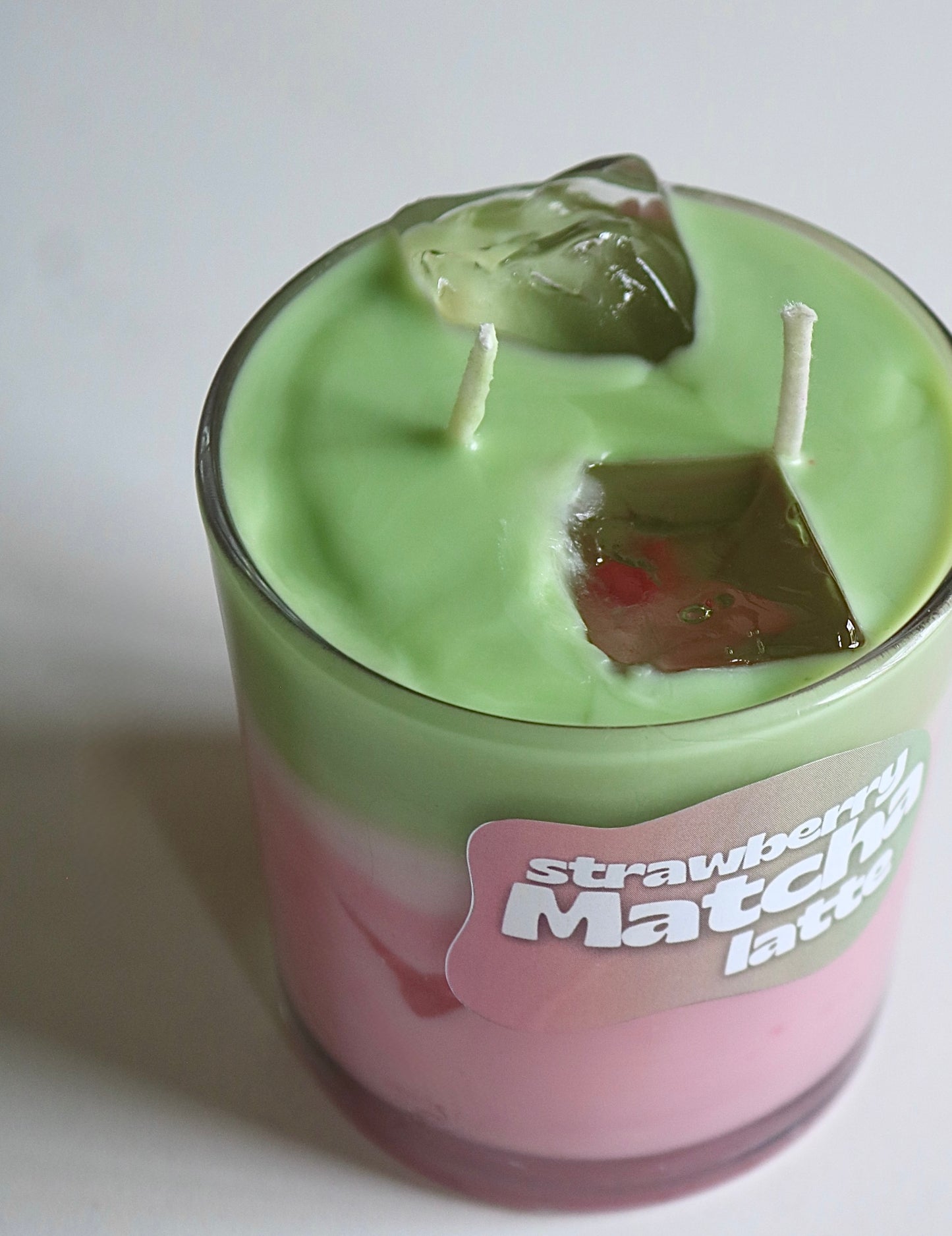 Strawberry Matcha Latte Candle