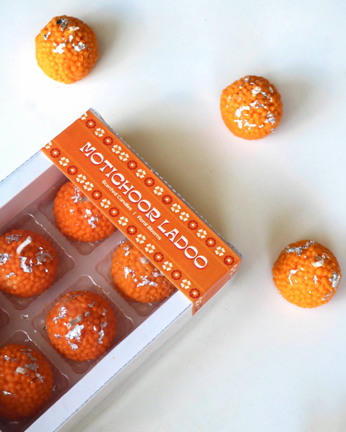 Ladoo scented candles- Box Of 6