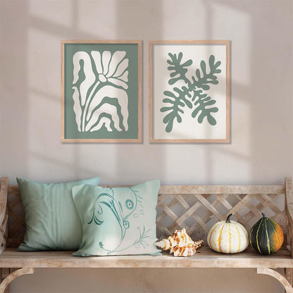 Wall painting set of 2