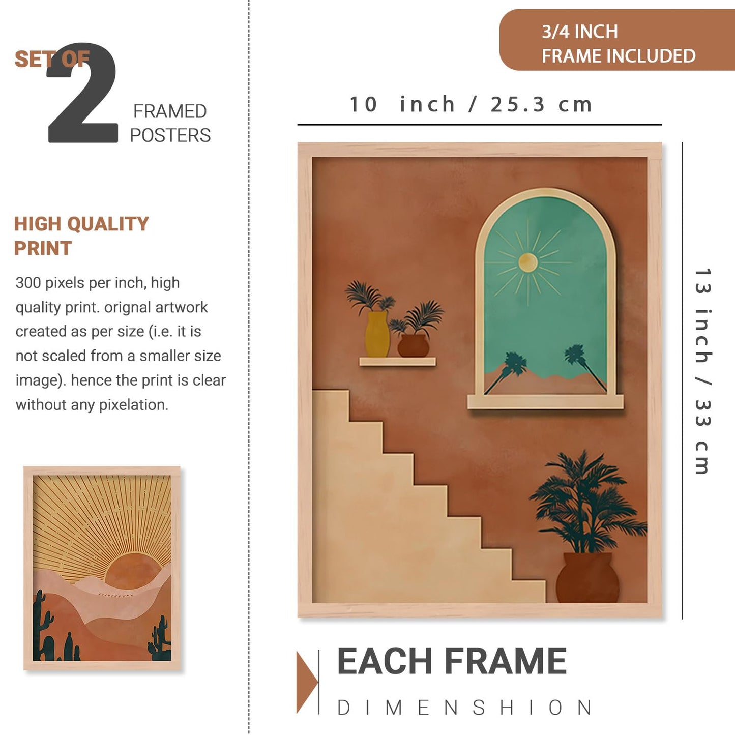Morden art - Pack Of 4