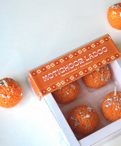 Ladoo scented candles- Box Of 4