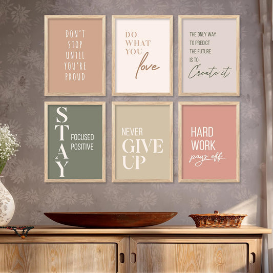 Wall painting set of 6