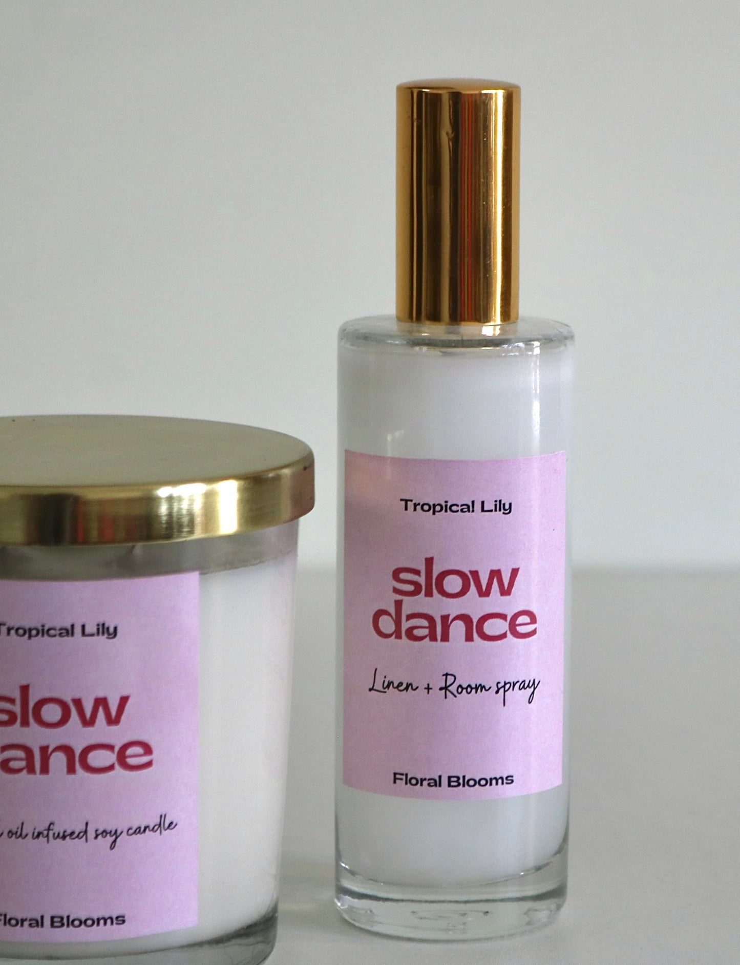 Tropical Lily Room Spray & Candle Set